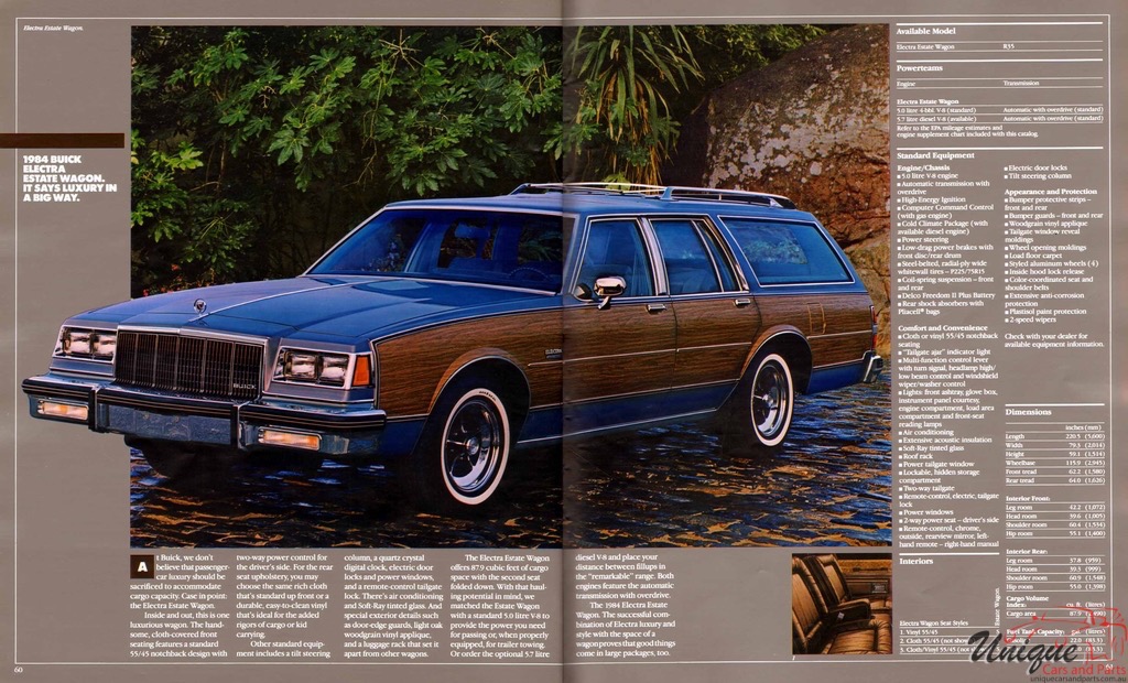 1984 Buick Prestige Full-Line All Models Brochure Page 13